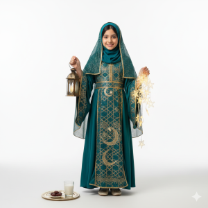 Ramadan Abaya girls costume