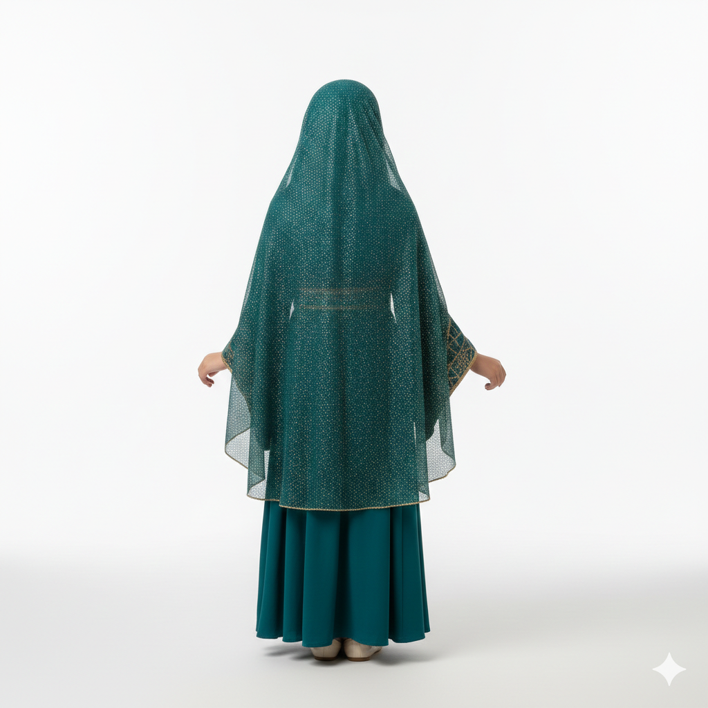 Ramadan Abaya girls costume - Image 2