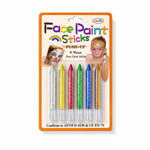 Face Paint Sticks (6-Color)