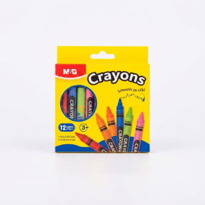 M&G; Crayons, Pack of 12