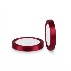 Satin Ribbon Roll (Maroon)