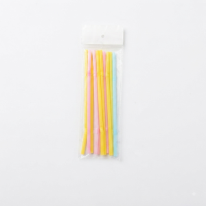 Colored Drinking Straws Set