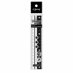 Straight Ruler (Black & White)