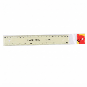 Small Ruler with Sticker Decoration