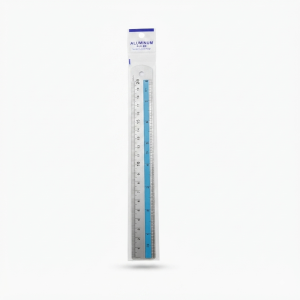 Plastic Ruler (Blue/White)