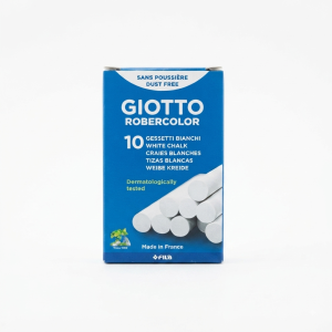 Giotto Robercolor White Chalk, Pack of 10