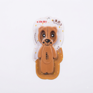 DL (Dingli) Cartoon Bear Student Scissors, Model DL3222