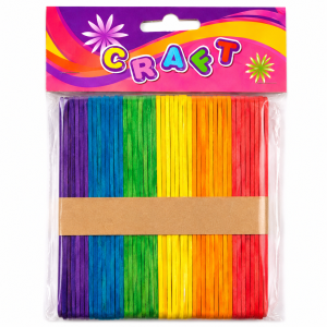 Rainbow Craft Sticks