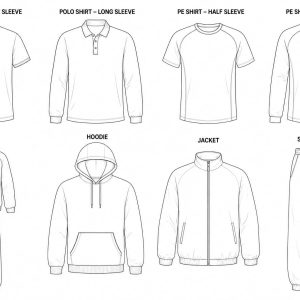 Full Uniform + Free Half Sleeve Polo Shirt