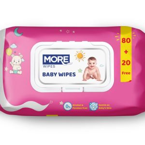 More Baby Wet Wipes 100